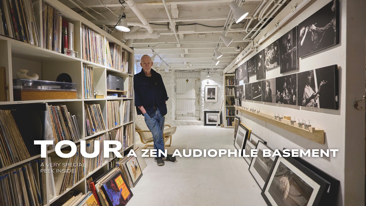 Inside an Audiophile’s Basement: Vintage Hi-Fi, Handmade Furniture & Timeless Design