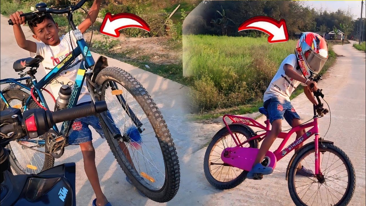Bicycles Stan With My Little Brother/90 Day Challenge My 37 Vlogs/CRAZYSOON 