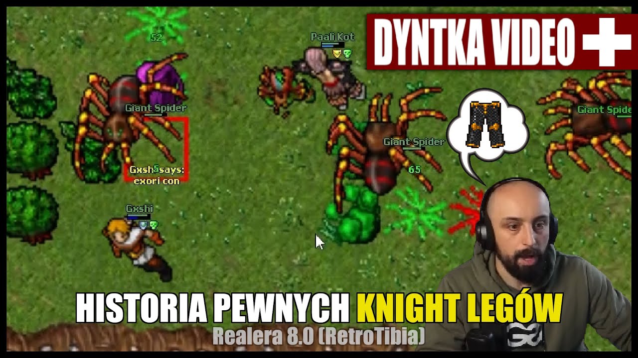Historia pewnych Knight Legów | Tibia 8.0 (Realera) | Dyntka +