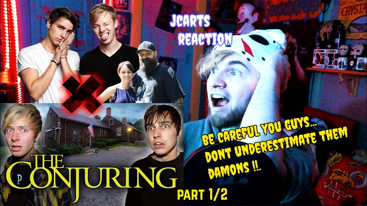 NEWBIE WATCHES SAM AND COLBY FOR THE FIRST TIME !! The Real Conjuring House Part 1/2