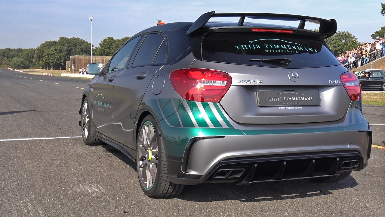 Mercedes-AMG A45 Petronas World Champions F1 Edition - Exhaust Sounds!