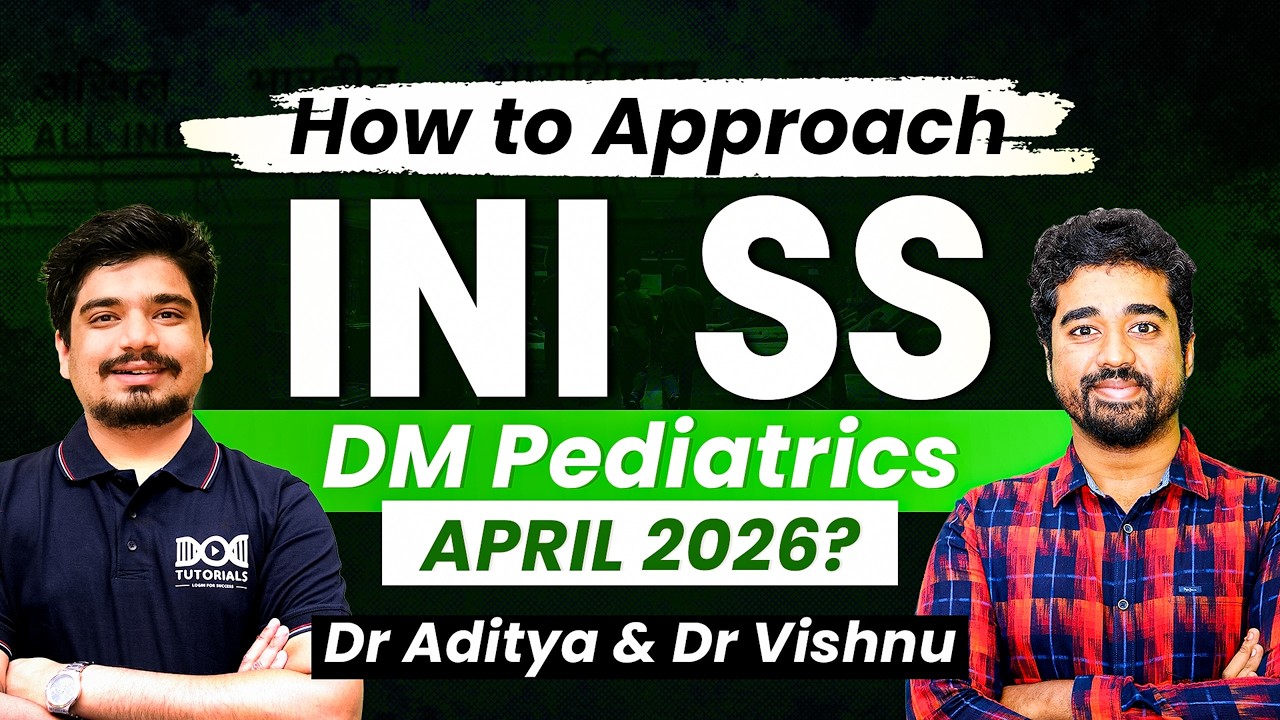 How to Crack INI SS DM Pediatrics April 2026 | INI SS Strategy by Dr Aditya & Dr Vishnu