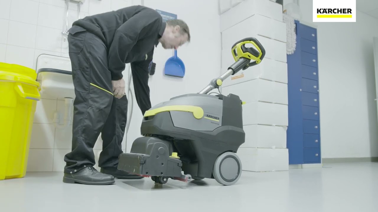 How to use the scrubber drier BR 35/12 C Bp