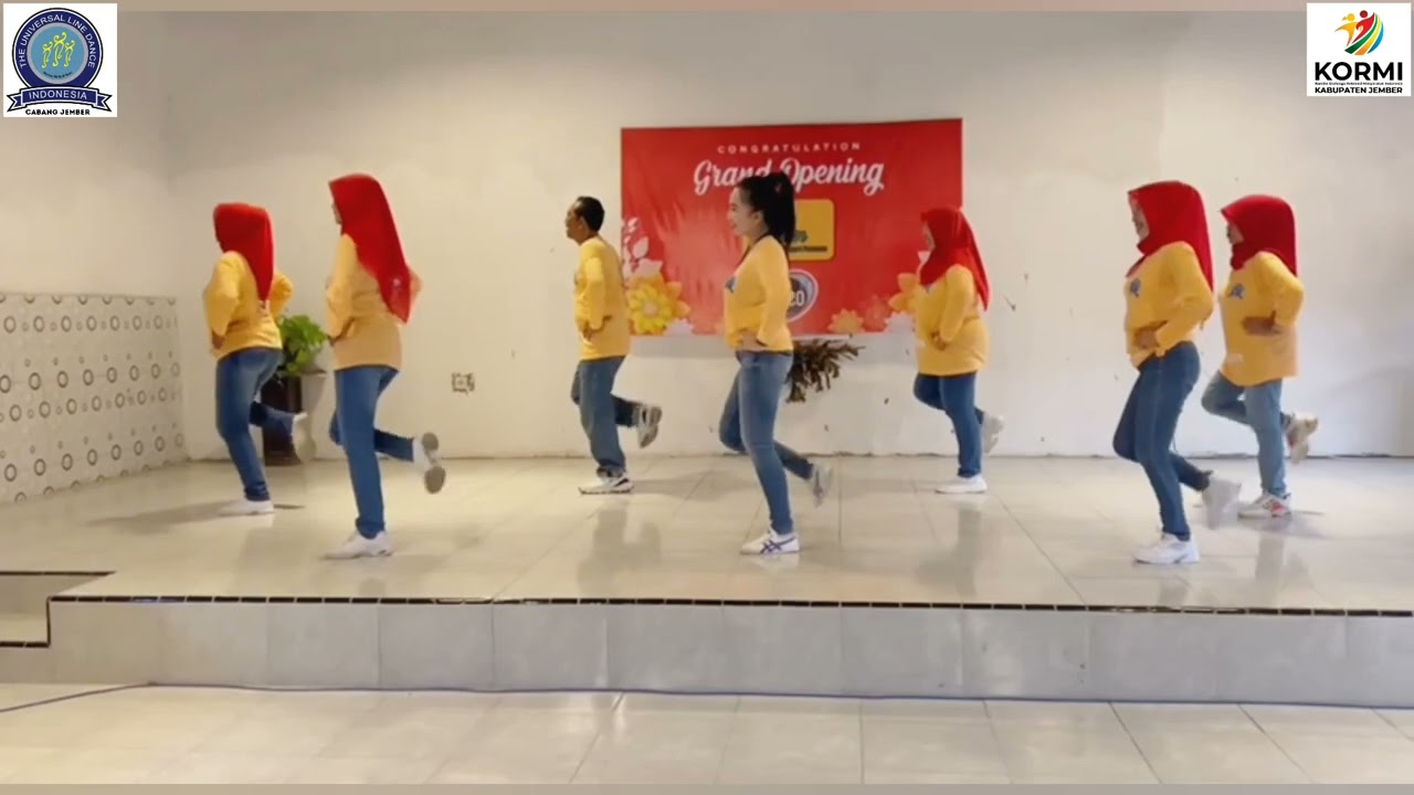Guruku Tersayang Line Dance - Beginner Level