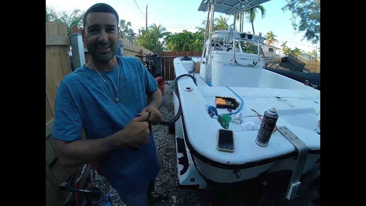 Installation of a Mate USA Rub Rail- Miller Marine- Florida Keys Marine Mechanic
