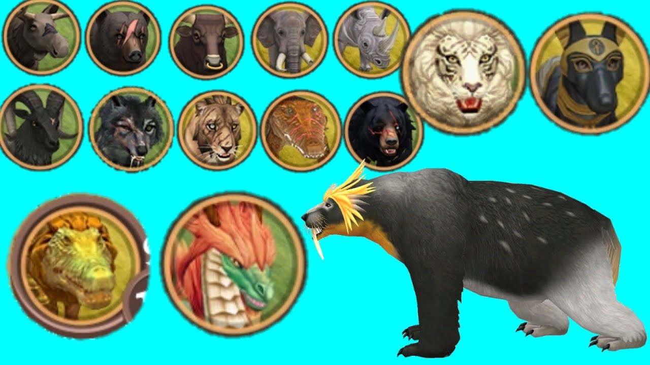 Bear vs all basses in the WildCraft| hunting all basses #wildcraft #noniyt