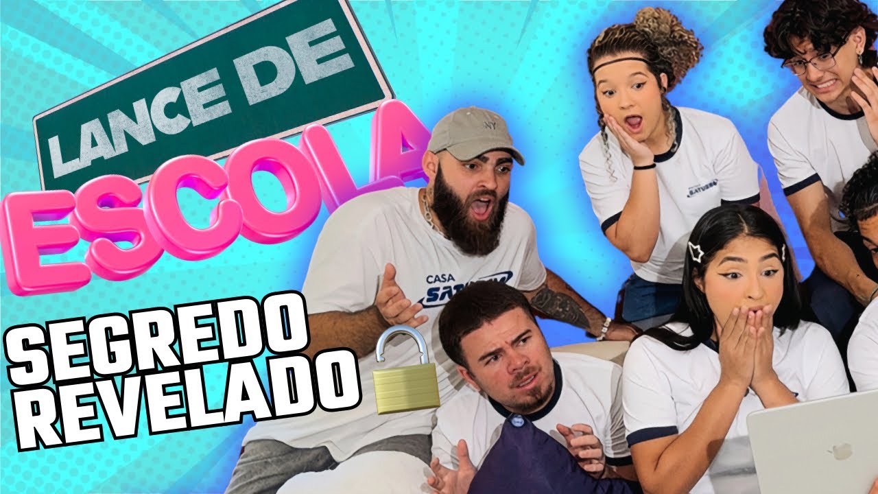 O QUE VOC&Ecirc; VIU E N&Atilde;O VIU EM LANCE DE ESCOLA-Ep.4 | Casa Saturno
