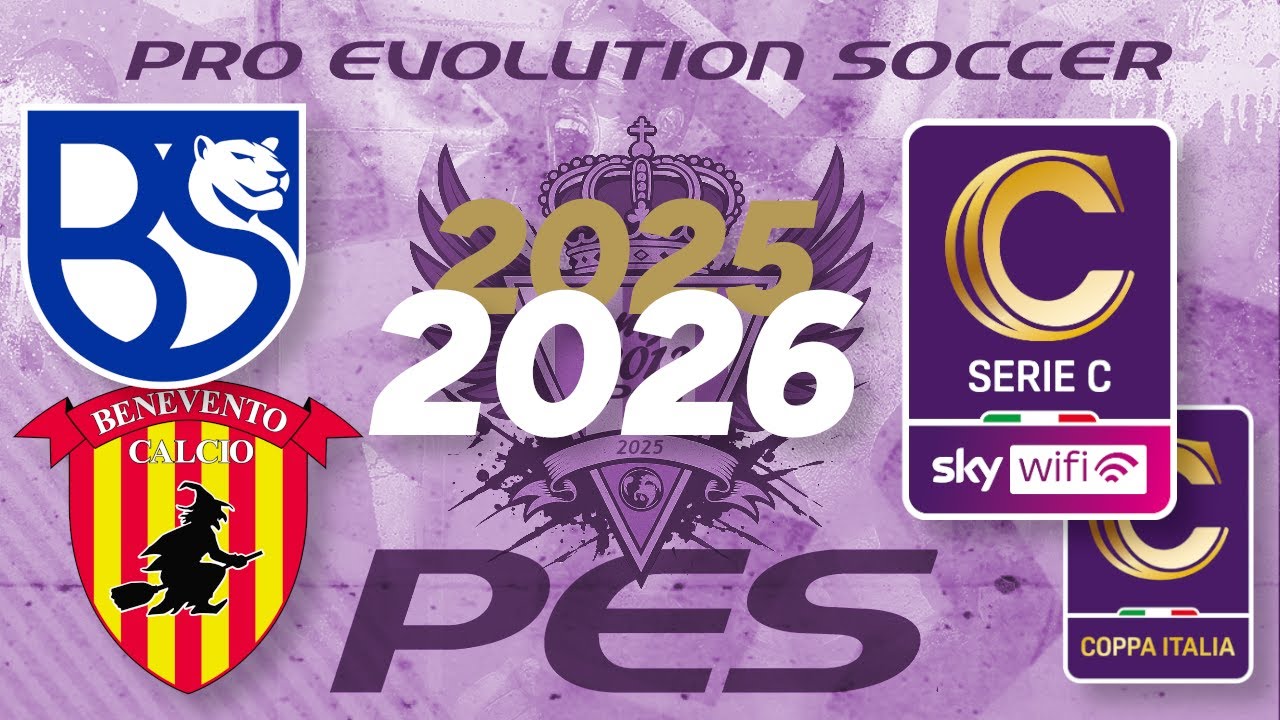 PES 2013 🎮 Brescia - Benevento⚽ stagione 2025 / 2026 ⚽ Trailerpatch (PC)