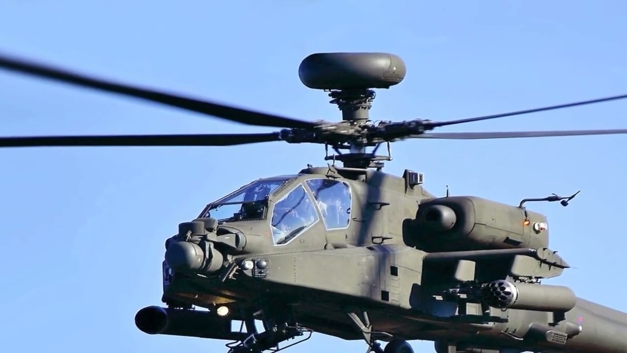 Apache Helicopter: Precision strike at any altitude