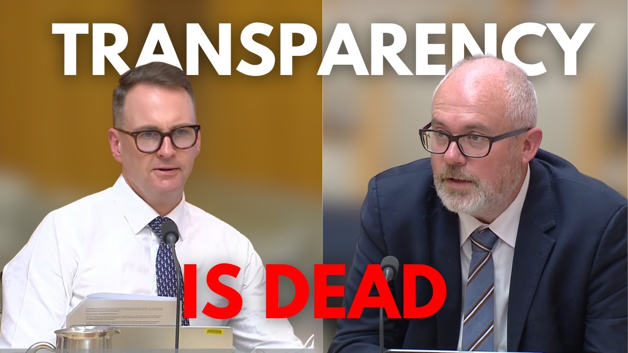 What happened to the government of transparency?