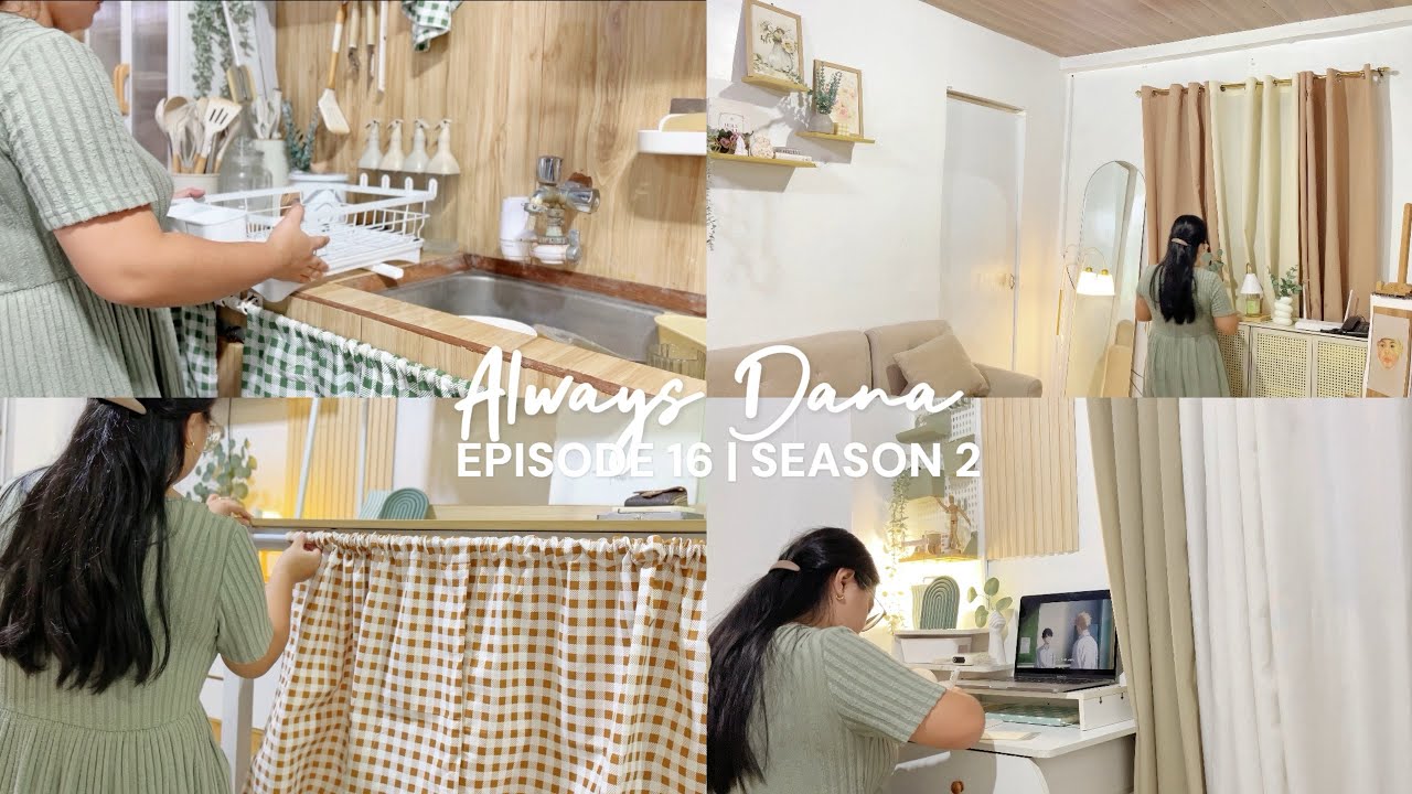 Episode 16   Season 2   Tidy Home 🪴Happy Hearts 🤍   Desk Setup 🌷  Kitchen Clean 🧺 Marriage Moments 🌿