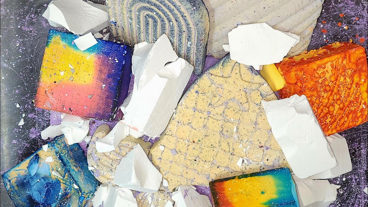 When Something, Anything & Everything Has To Be Crushed 😌|This-N-That Gym Chalk| Stress Relief #asmr