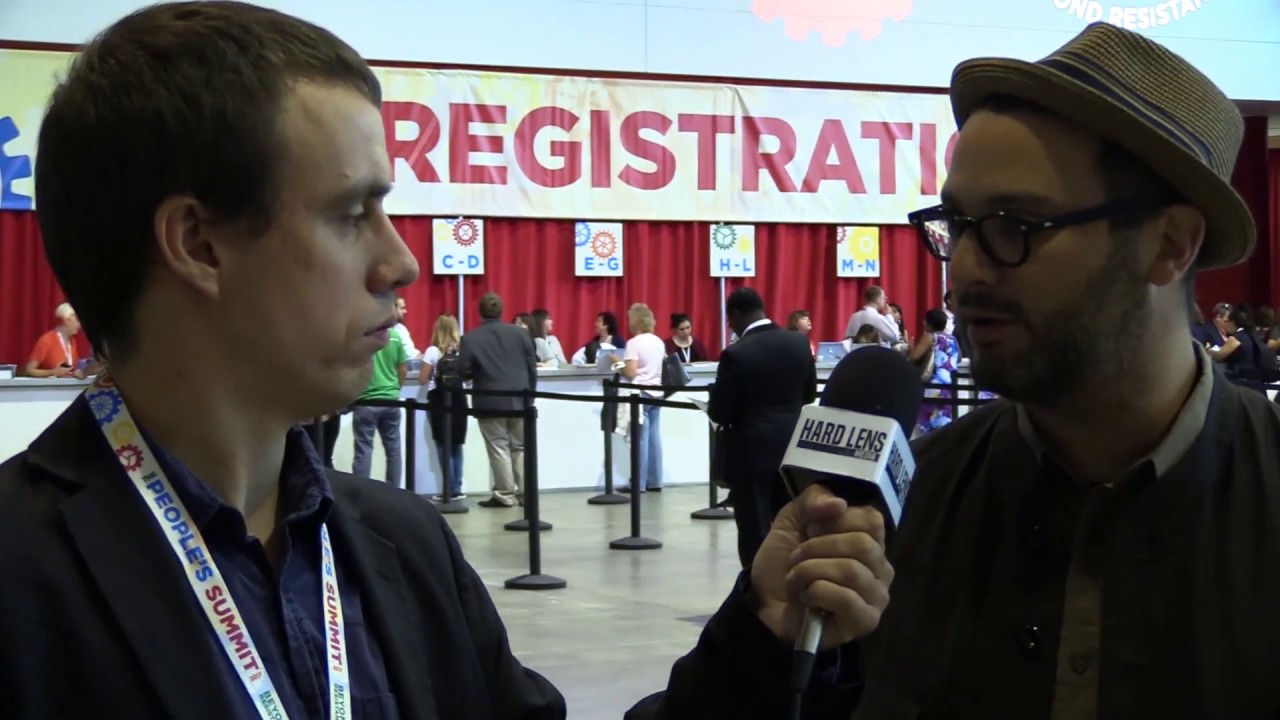 Josh Fox at The People's Summit