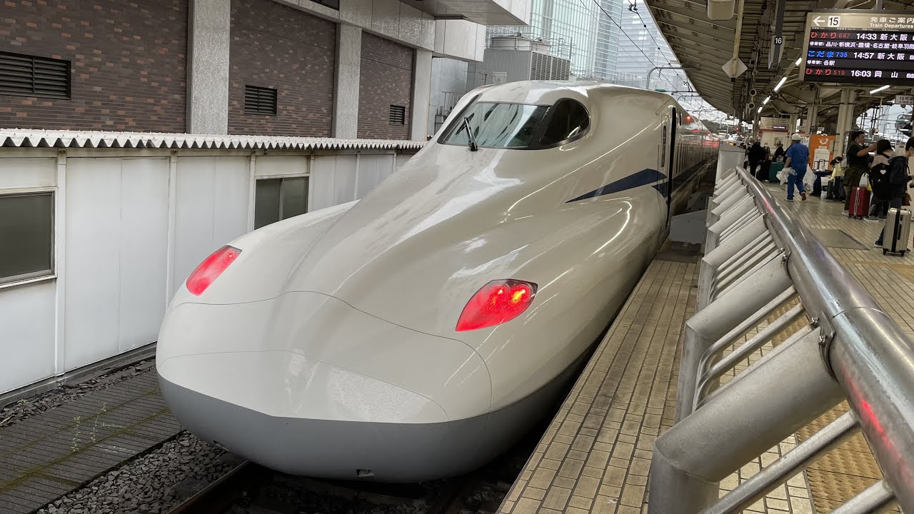 新大阪→東京『N700S東海道新幹線グリーン車』に乗車　車窓の旅