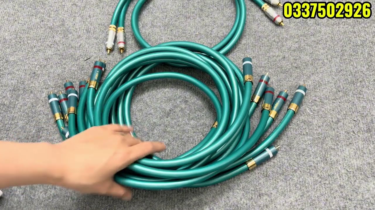 Dây tín hiệu AV Ortofon Giảm méo tiếng và chống suy hao tín hiệu