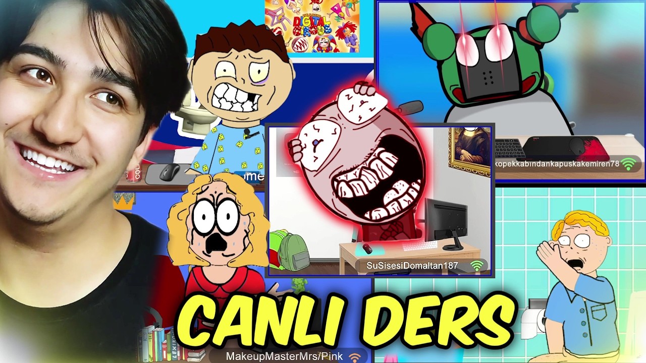 AŞIRI KOMİK UZAKTAN EĞİTİM 3 TEPKİ !