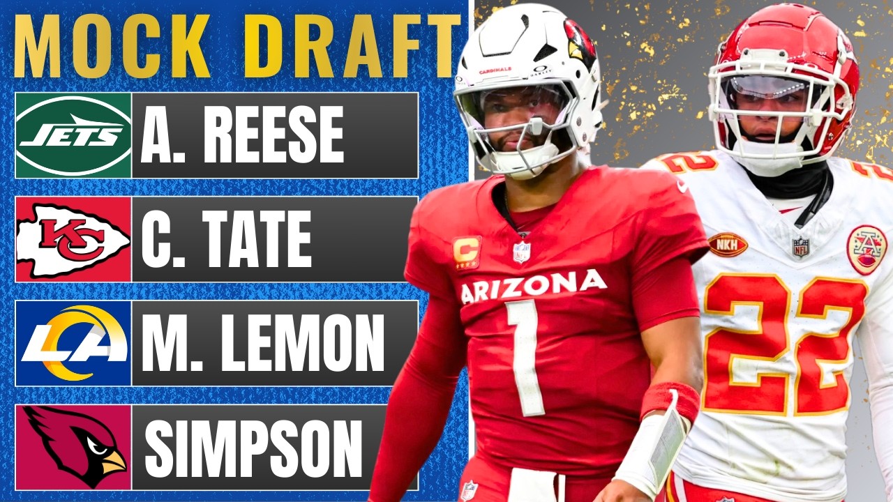 2026 NFL Mock Draft | Rams and Chiefs TRADE & Kyler Murray RELEASED