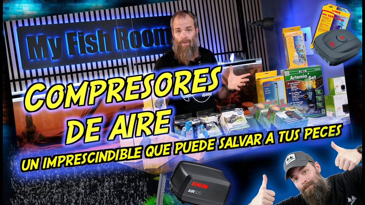 Compresores de aire para acuarios, 