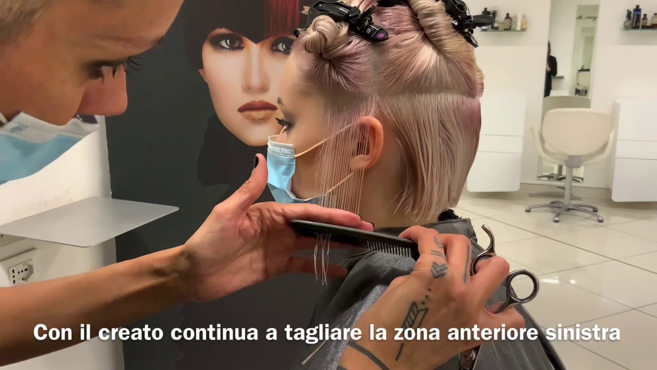#tagliocapelli #tagliomoda Orizzontale a zero gradi sul pettine