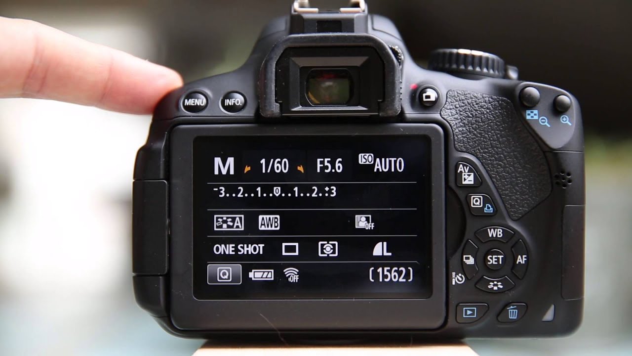 Как настроить фокусировку кнопкой «назад» на Canon T4i, T5i, T6i, T6s