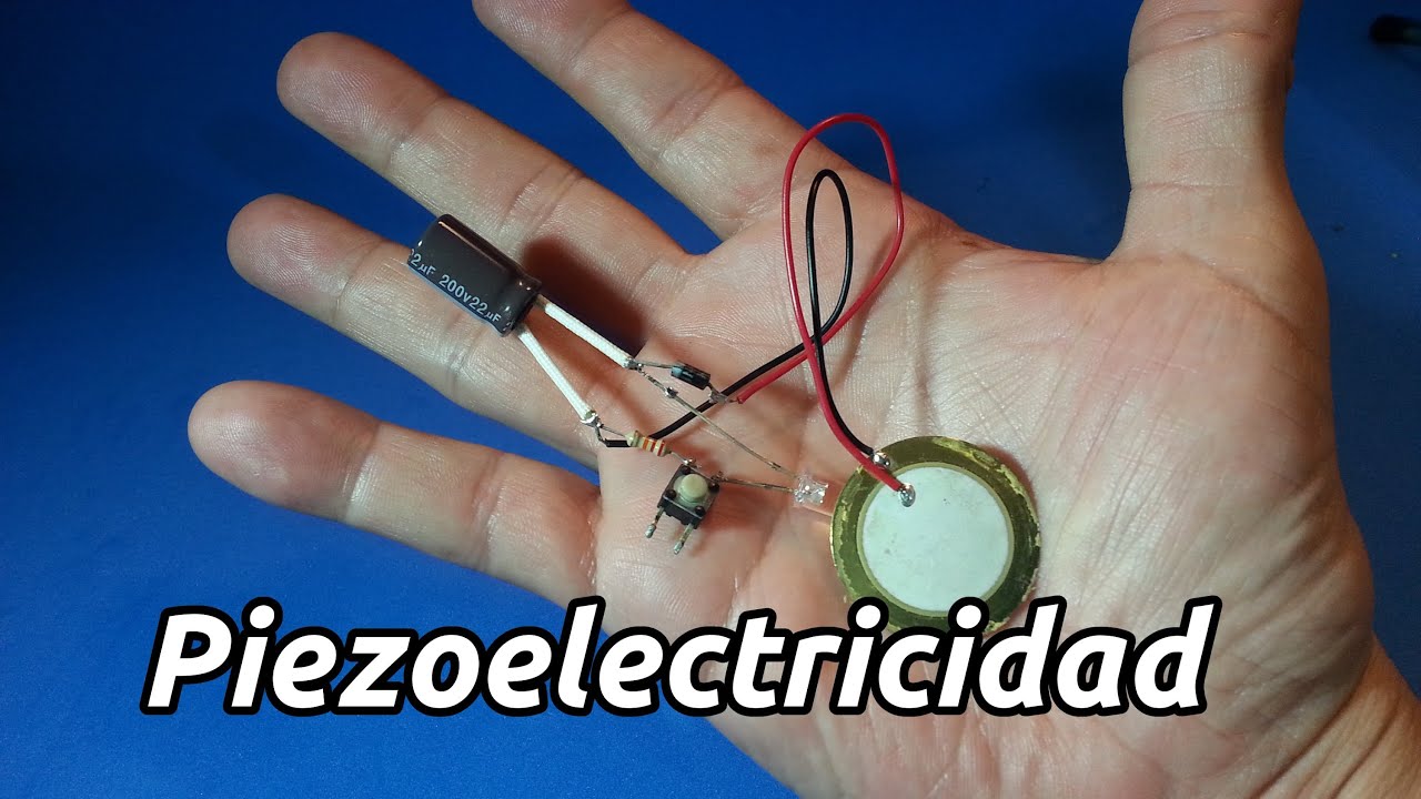 Generador de Energía Piezoeléctrico