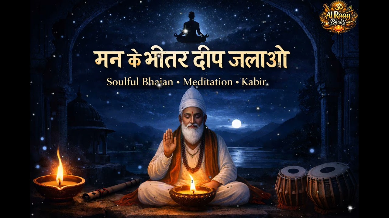 मन के भीतर दीप जलाओ 😭🙏 | Soulful Kabir Meditation Bhajan | आँख बंद करो… मन शांत होगा | #KabirBhajan 