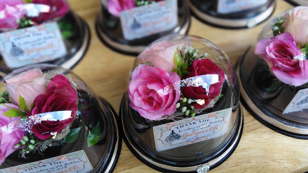 DIY Mini Bouquet Souvenir for Wedding, Debut and Birthday Giveaway Ideas