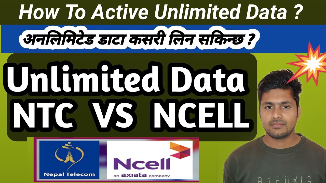 NTC NCELL Unlimited Data Offer | Unlimited Data NTC NCELL | Lockdown Offer NTC NCELL
