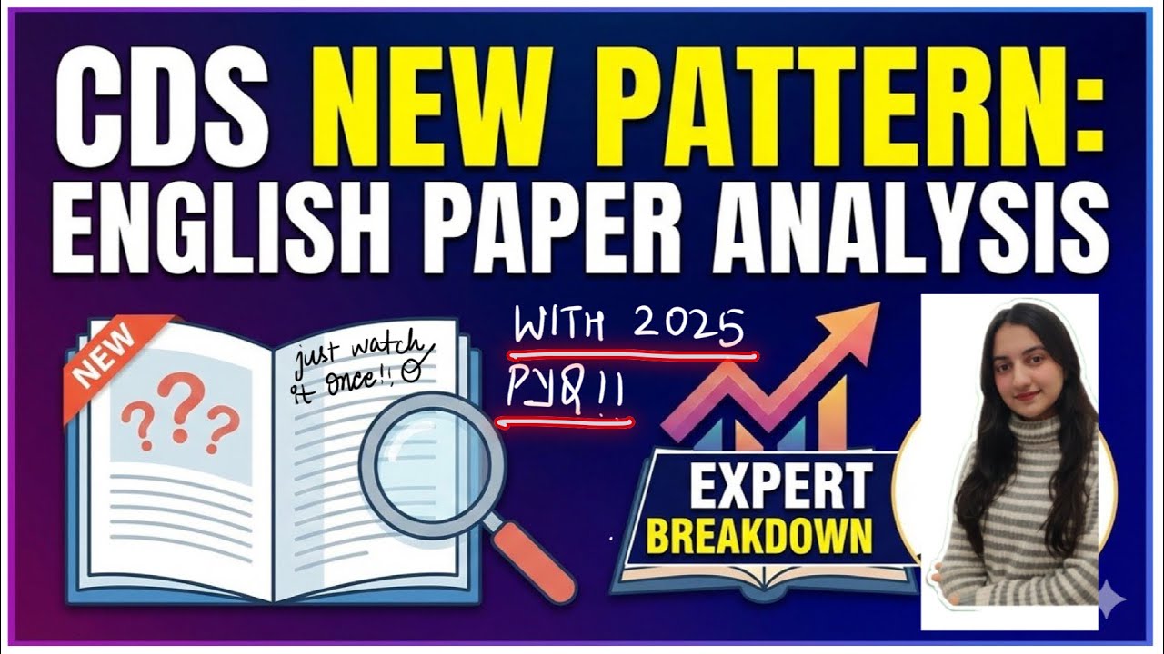 Upsc CDS 2025 English paper analysis 