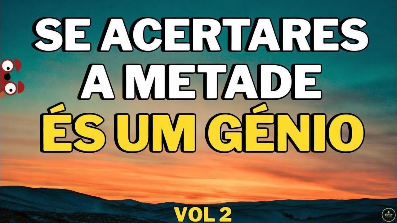 SE ACERTARES METADE ÉS UM GÉNIO 🤯 | QUIZ DESAFIO DIFÍCIL VOL.2 🧠🔥