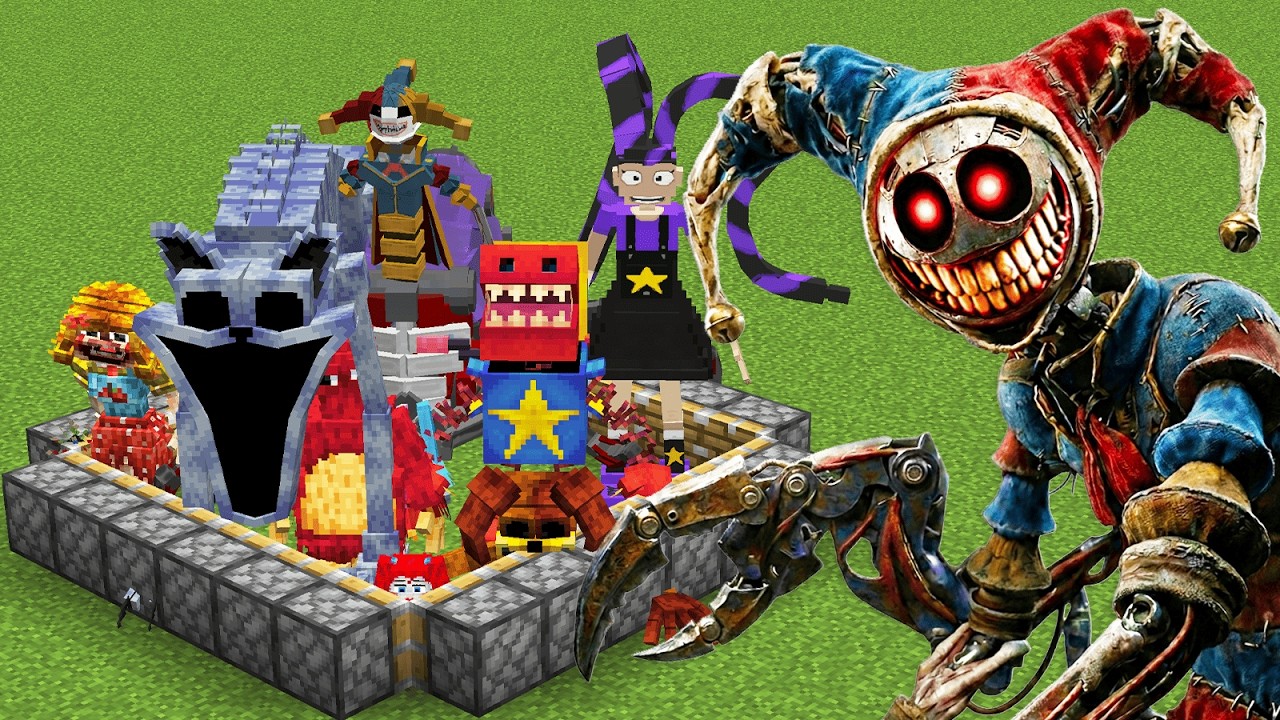 All POPPY PLAYTIME Creature Combine in Minecraft?