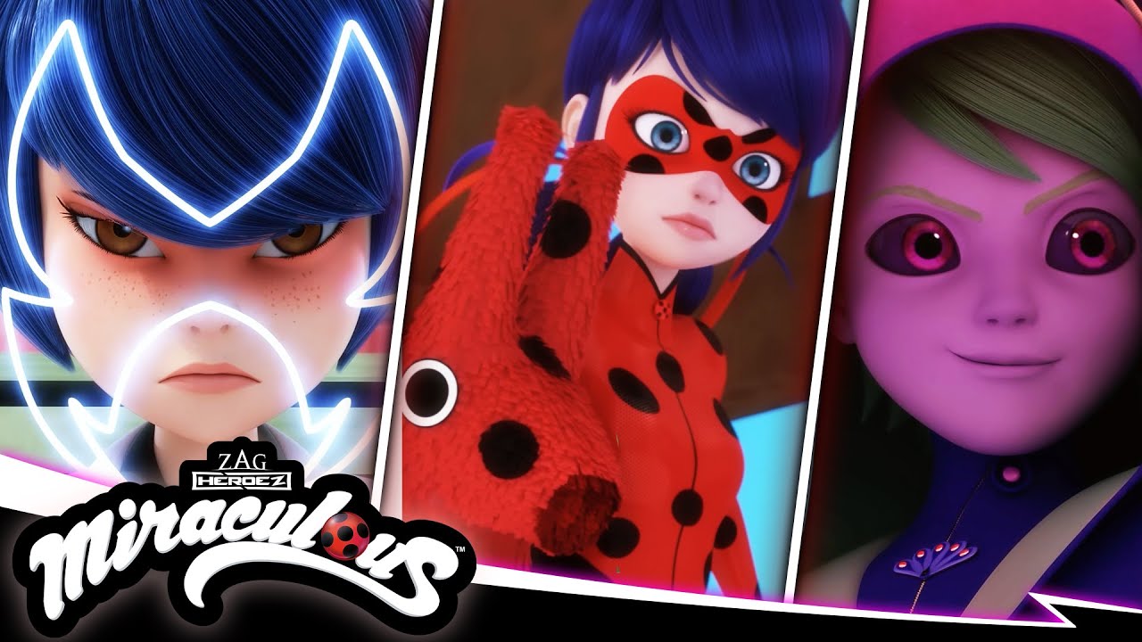MIRACULOUS | 🐞 SUPER CATTIVI - Compilazione 6 😈  | Stagione 5