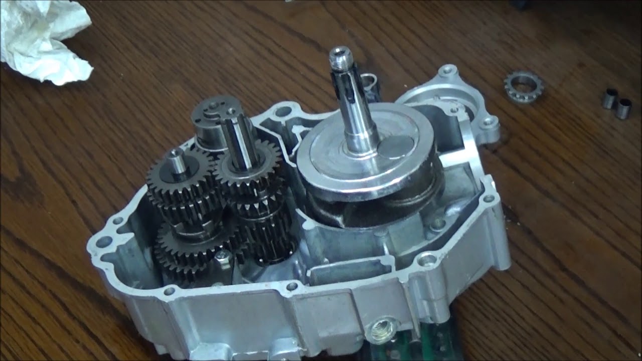 Motorblock montieren