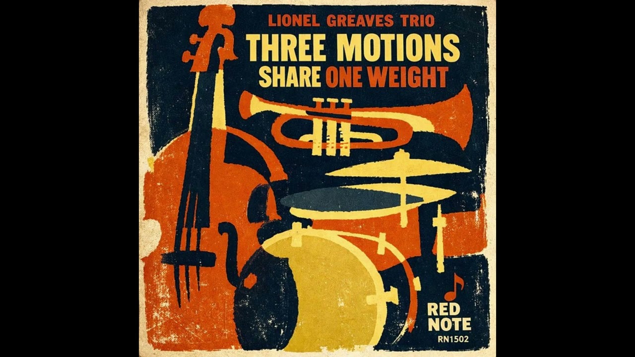 Lionel Greaves Trio - Three Motions Share One Weight - Red Note Jazz