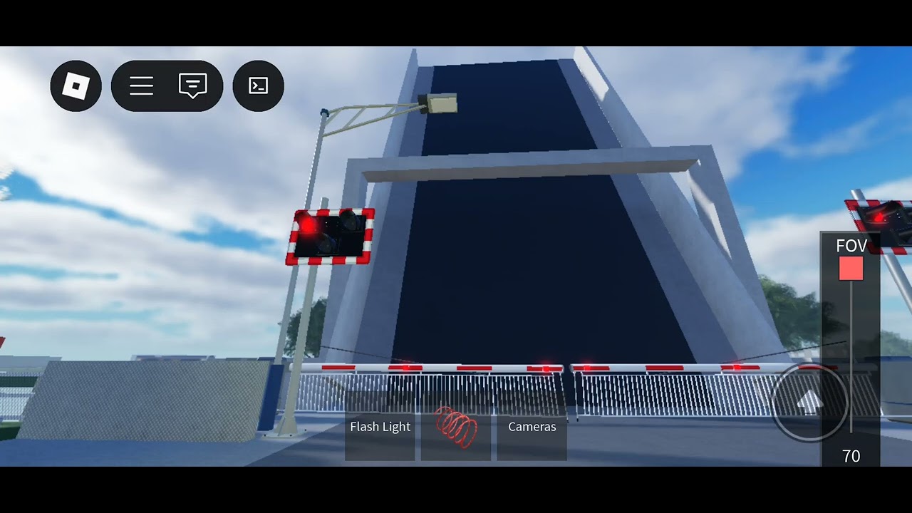 *Weird alarm* Ronford Bridge level crossing