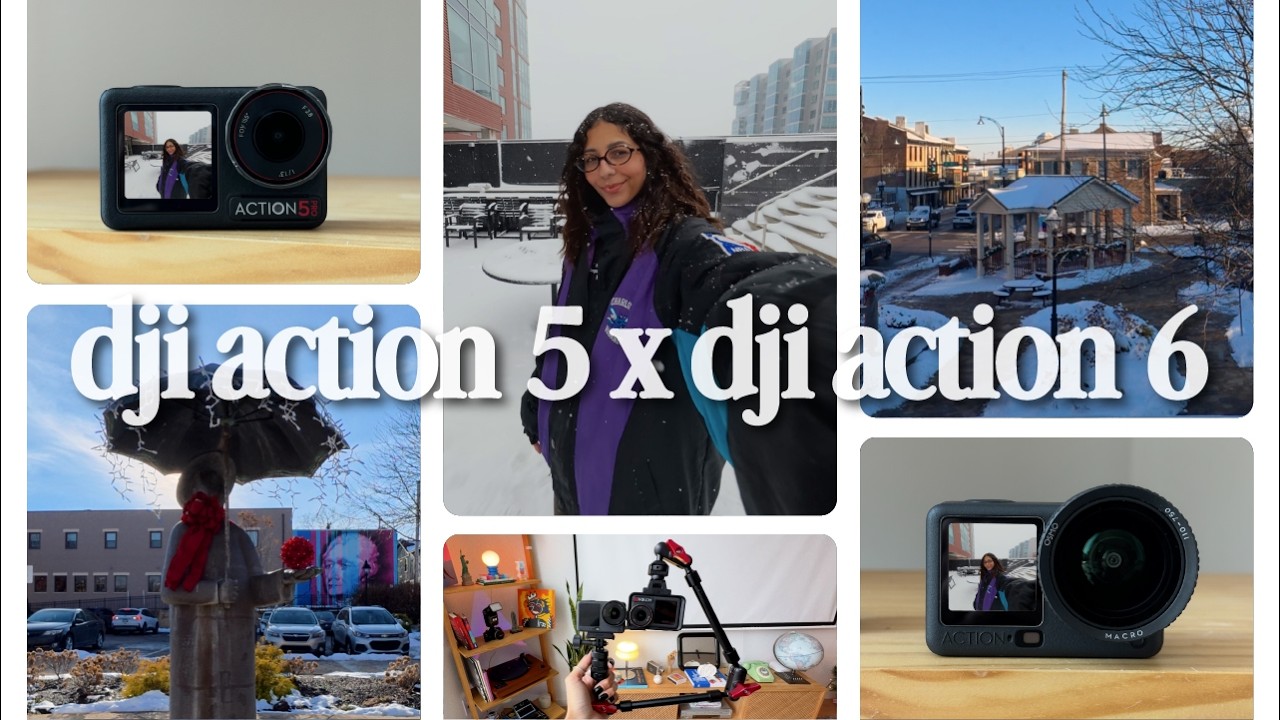 Será que a DJI Action 6 é realmente melhor que a DJI Action 5?