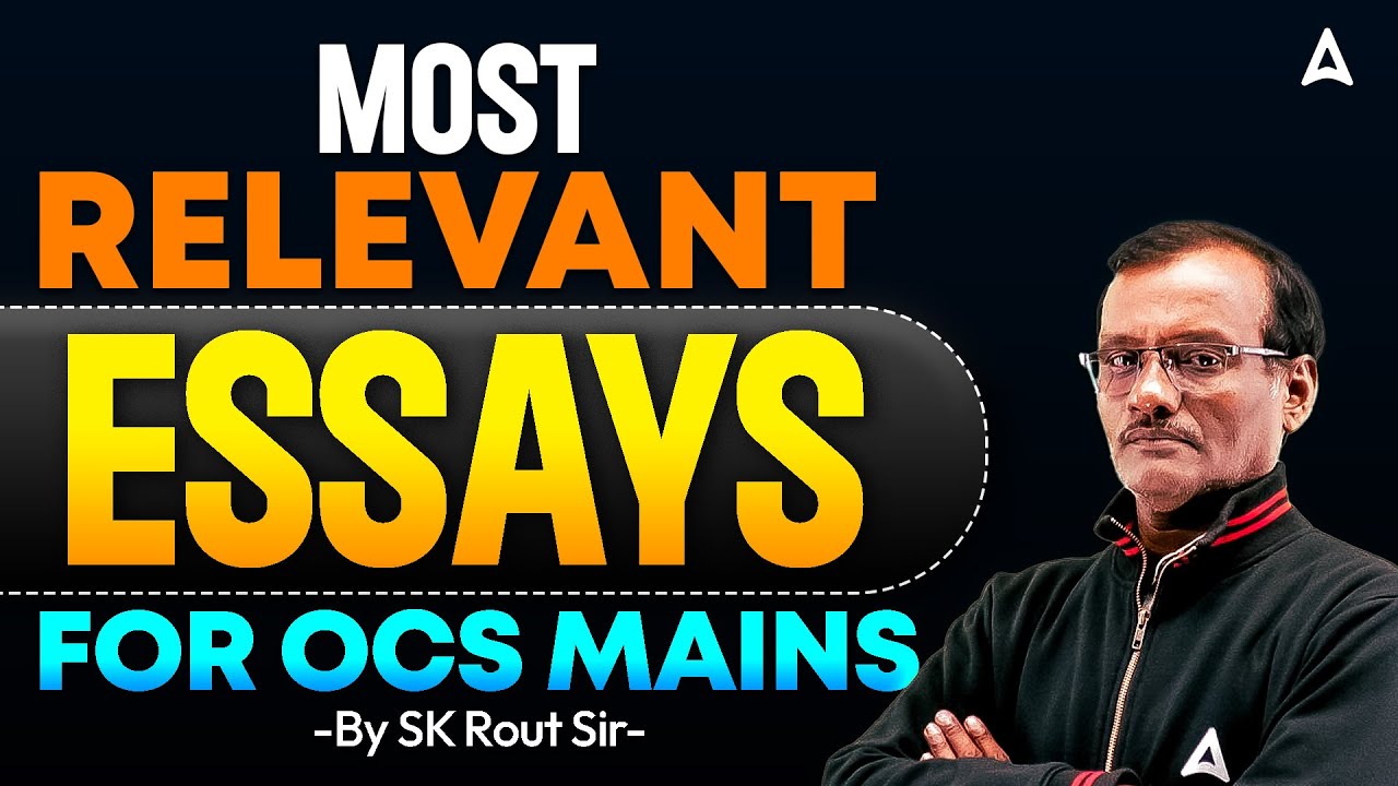 OPSC MAINS PREPARATION 2024 | Most Relevant Essays for OCS Mains by Rabi Sir
