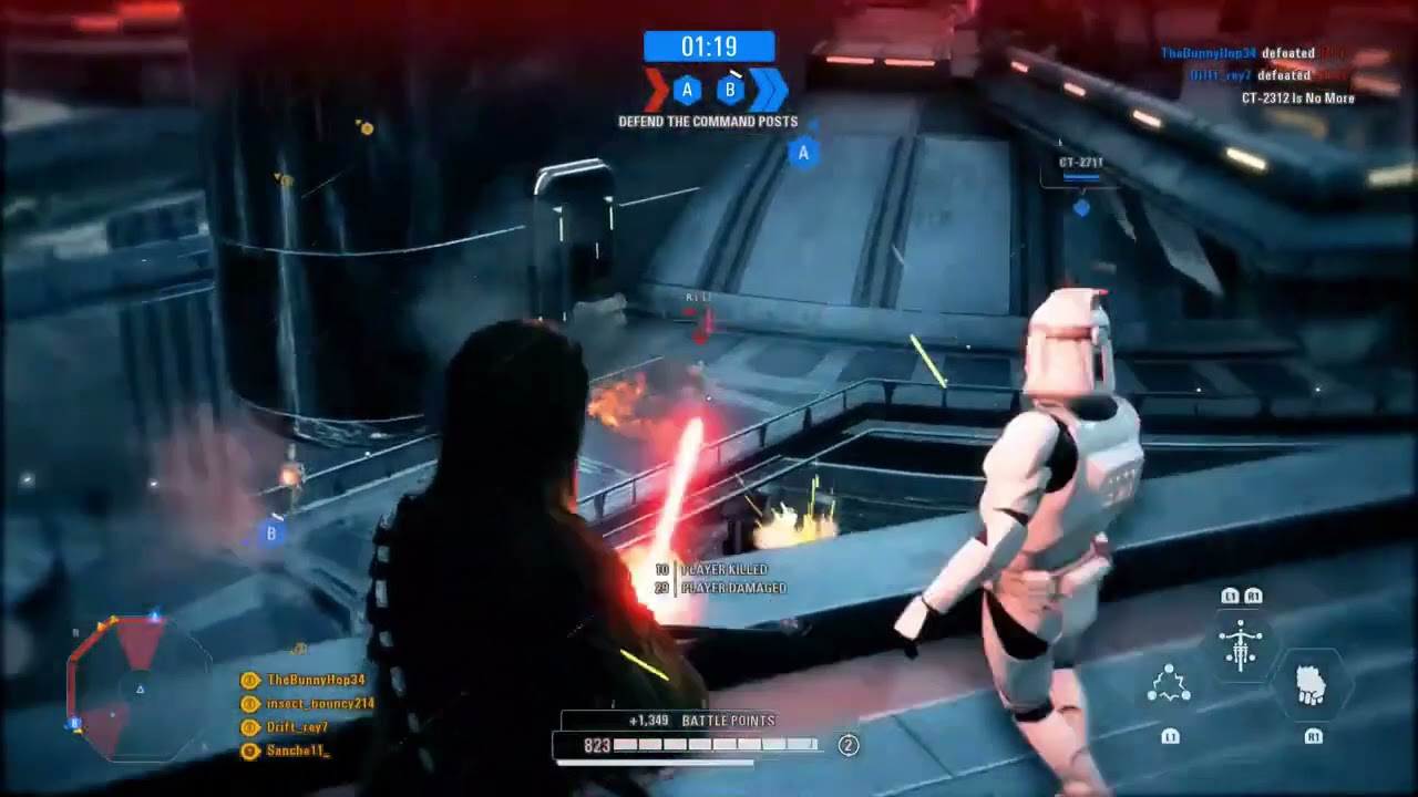 HIGH KILL Chewbacca!│ Battlefront 2 Co-op (Fast Levels - Kamino Clones)