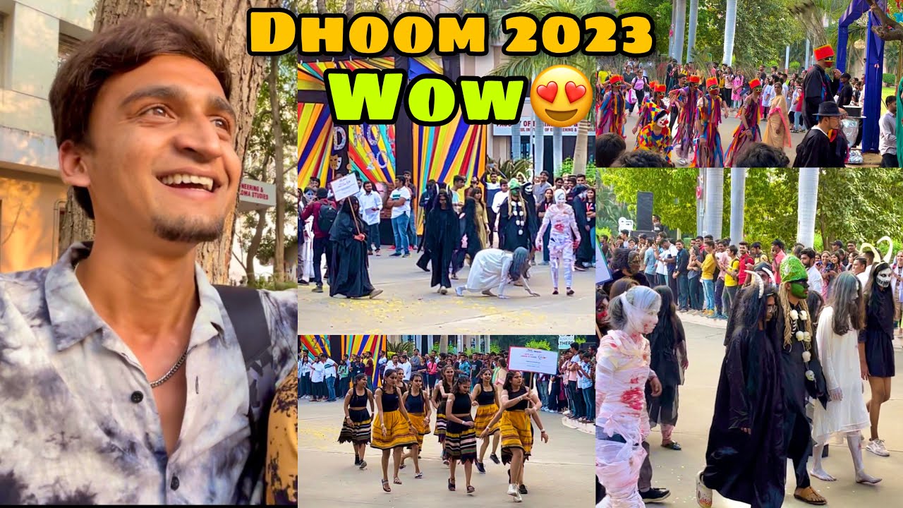 Finally College Mein Dhoom Festival Celebrations 2023 🥳 | Parul University | Vlog 44