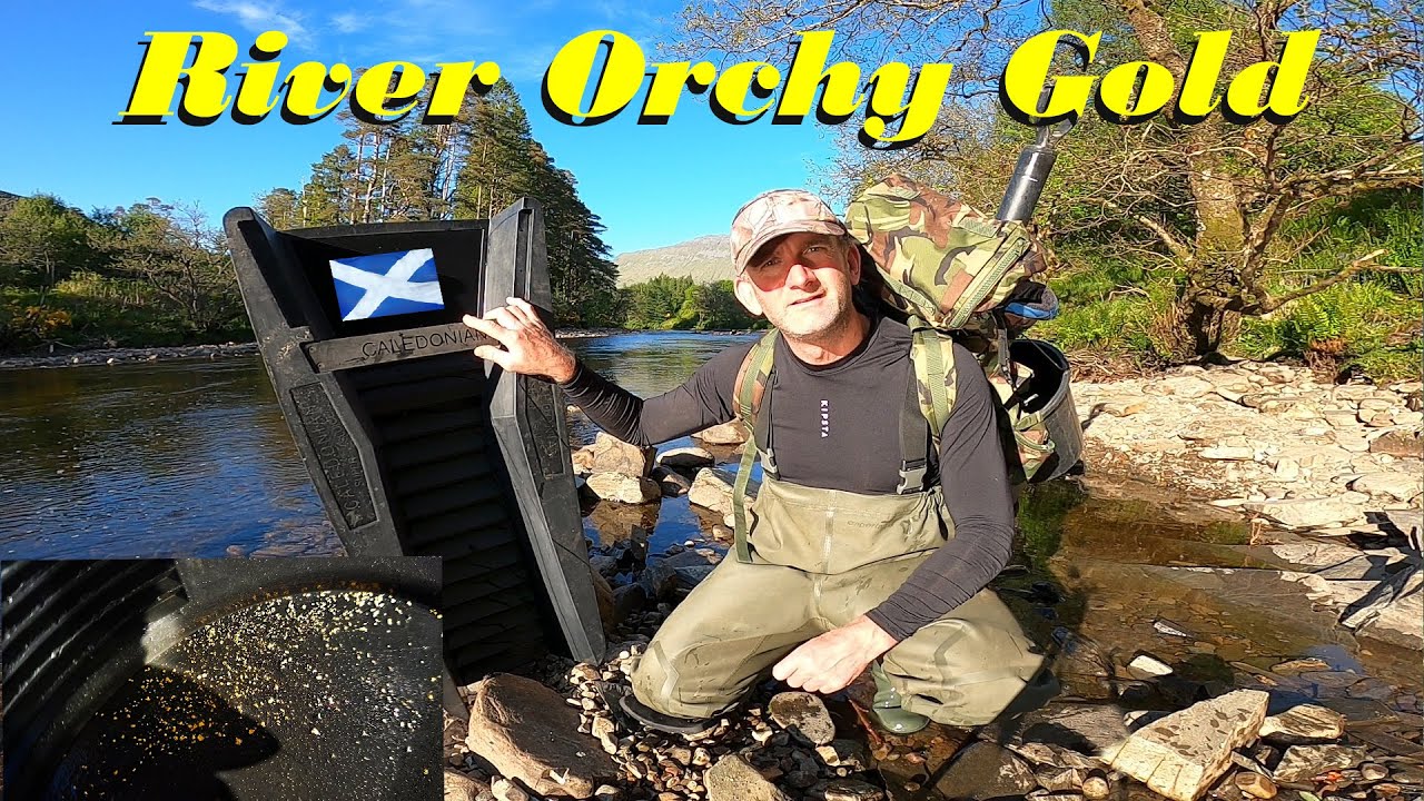 Glen Orchy - The Scottish river full of gold - Gold Panning in the UK
