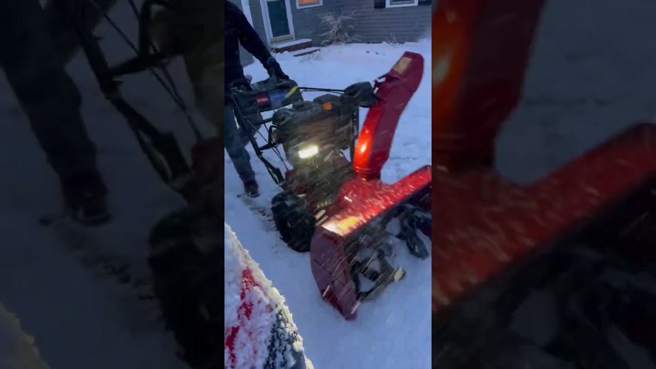 Why is my new toro making this noise when I engage the Auger?