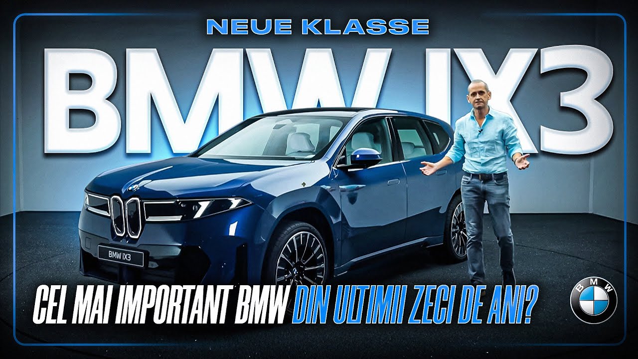 Am văzut live Neue Klasse BMW iX3 | BMW electric de clasă nouă, #altnivel