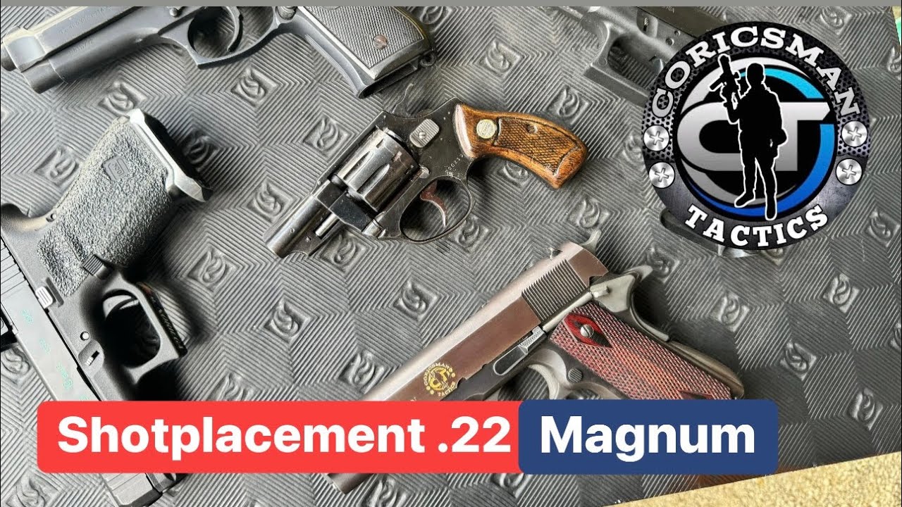 Astra .22 Magnum accuracy/shot placement with CoricsMan..