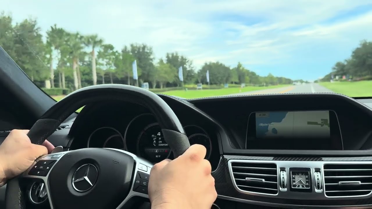 2015 Mercedes Benz E63 S AMG 4Matic Driving 08242025