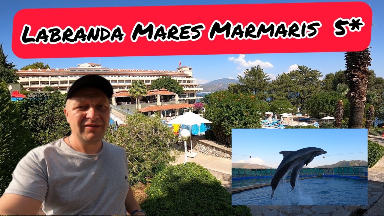 Labranda Mares Marmaris 5* готель з   бомбезною зеленою територією