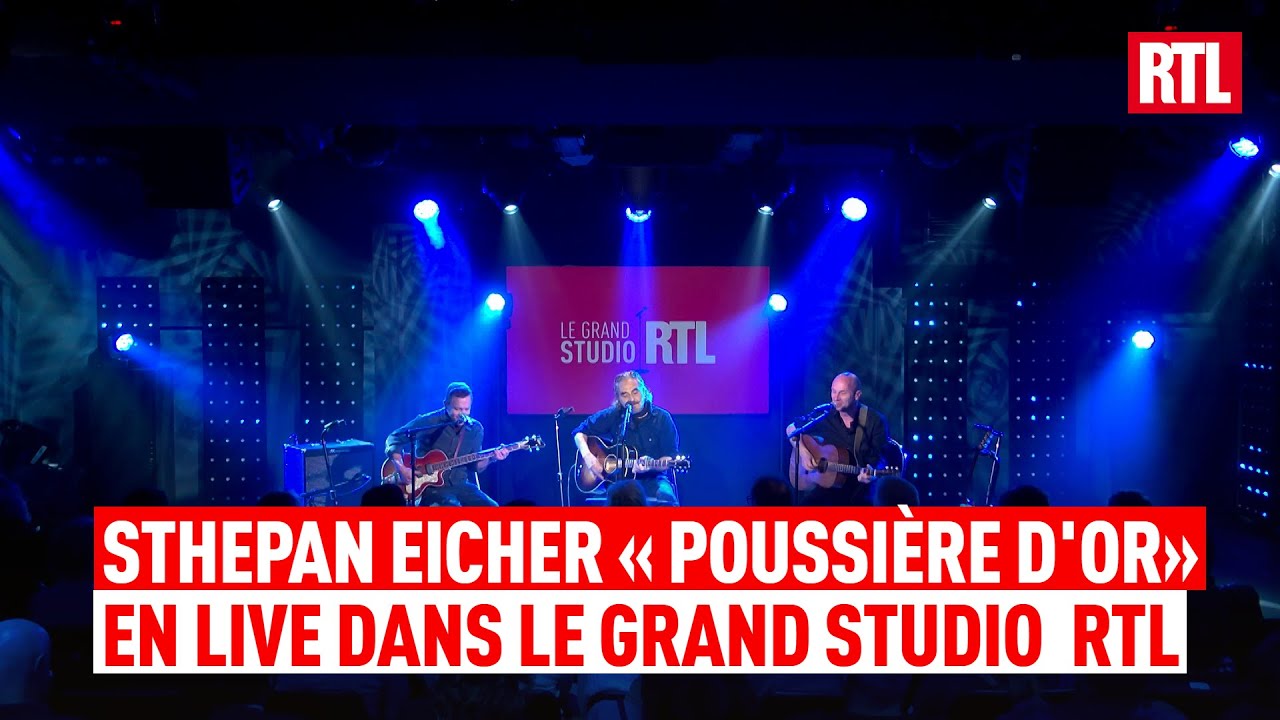 Stephan Eicher - Poussière d'or (Live) Le Grand Studio RTL