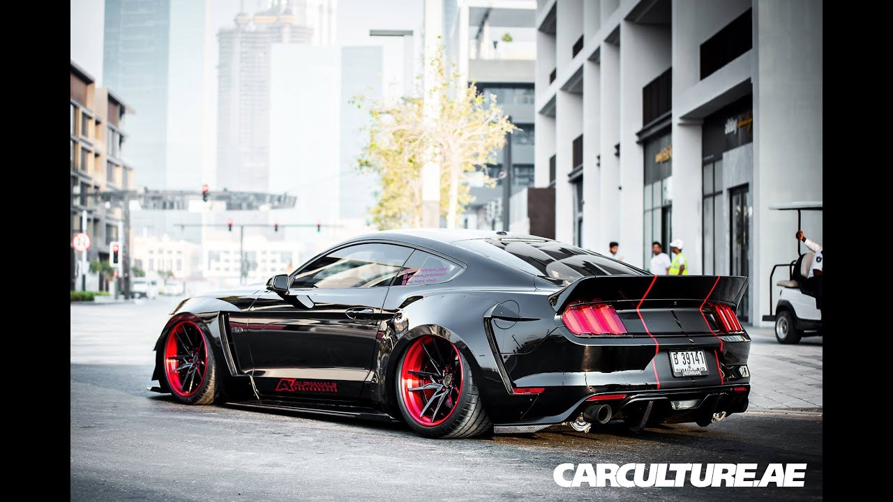 Alpha ONE S550 Widebody rolling on the streets of DUBAI! AlphaMalePerformance - SimonMotorSport