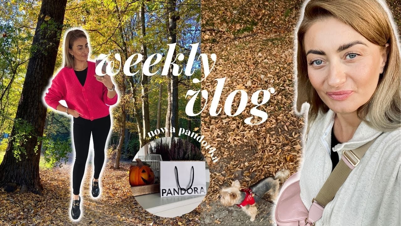 WEEKLY VLOG🍁: SAMA W DOMU🏠NOWA PANDORA💍JESIENNE SPACERY I JESIENNY MUST HAVE🧥🍂 |RozgadanaTv