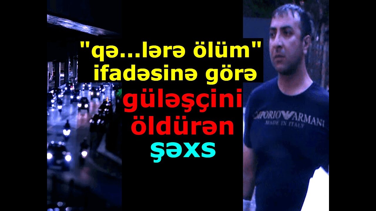 KRİMİNAL(2025)- Cinayət işi №170066067- «Qəh...lərə ölüm» ifadəsinə görə güləşçini öldürən şəxs