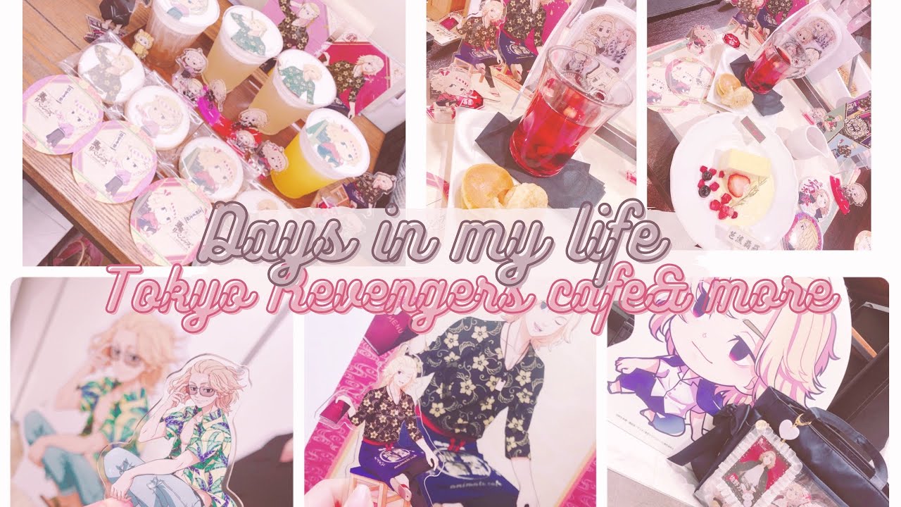 Tokyo Revengers Cafe & Pop up store | Manga shipping and more | Relaxing & Aesthetic Otaku vlog 💗